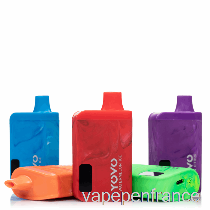 Yovo Jb8000 Stylo Vape Jetable Cerise Fraise